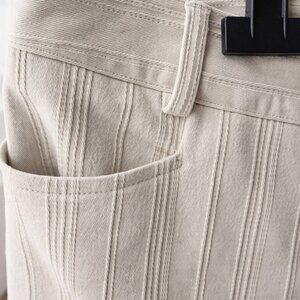 Mac & Jac Beige Textured Stretchy Pants – Size 16